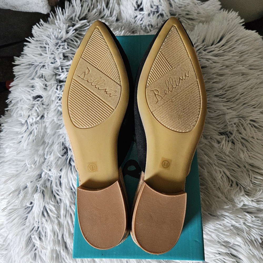 Bellini Size 8.5 Color Block Flat Slides - image 4